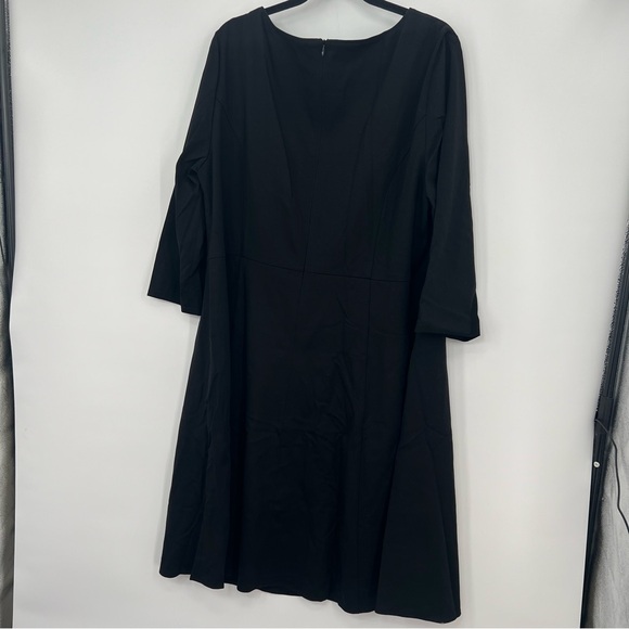 NWT Basler Women A-Line Black Mini Dress Plus Size  2X - Picture 7 of 9